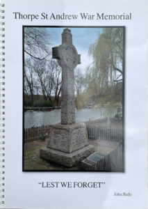 Thorpe St Andrew War Memorial by John Balls
